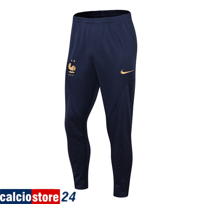 Nuova Pantaloni Da Allenamento Francia Blu Navy 2022/2023