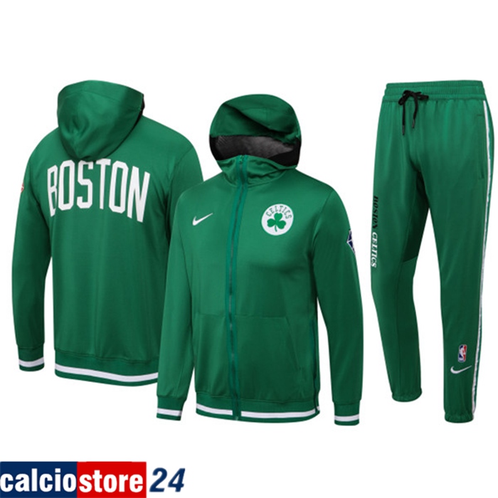 Nuove Insieme Tuta Calcio Boston Celtics Verde 2022