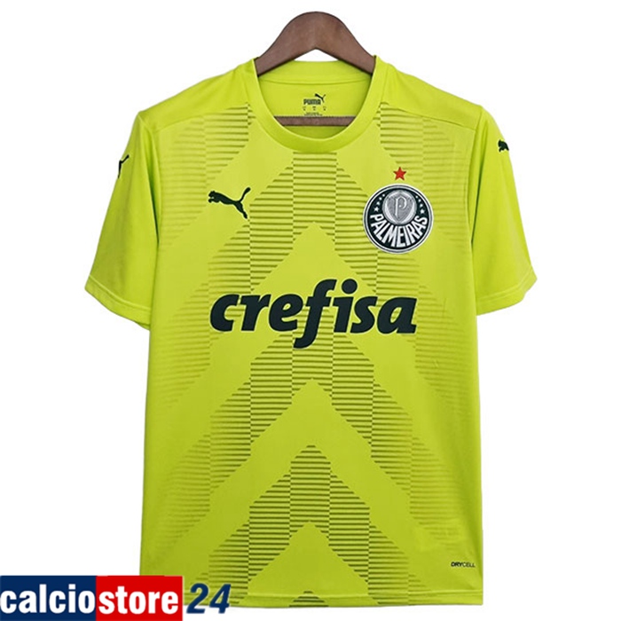 La Nuova Maglie Calcio Palmeiras Portiere Giallo 2022/2023
