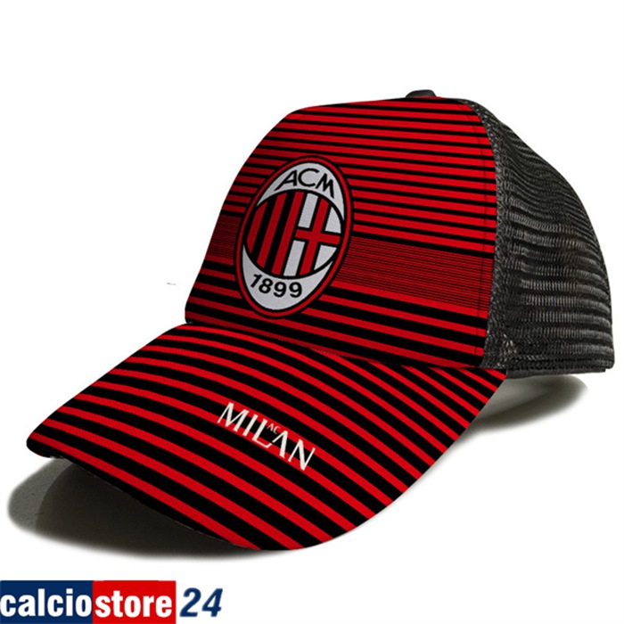 Cappello Da Calcio AC Milan Rosso 2023