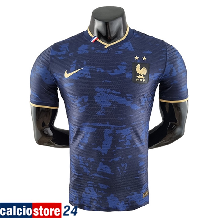 Maglie Calcio Francia Special Edition blu navy Coppa Del Mondo 2022