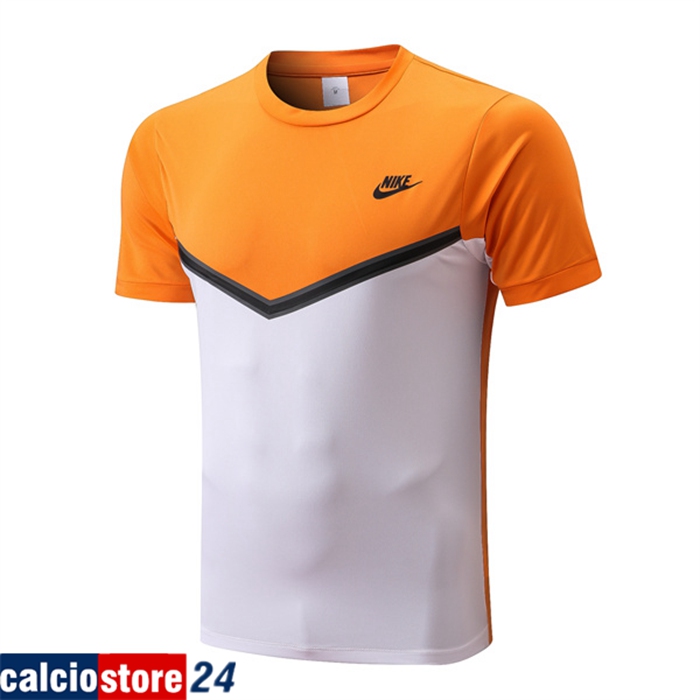 T Shirt Allenamento Nike Giallo/Bianco 2022/2023