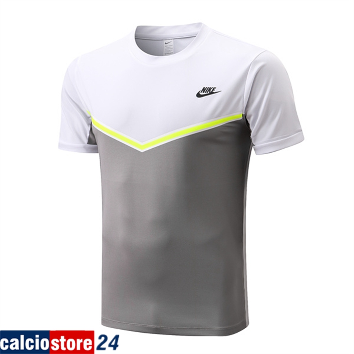 T Shirt Allenamento Nike Grigio/Bianco 2022/2023