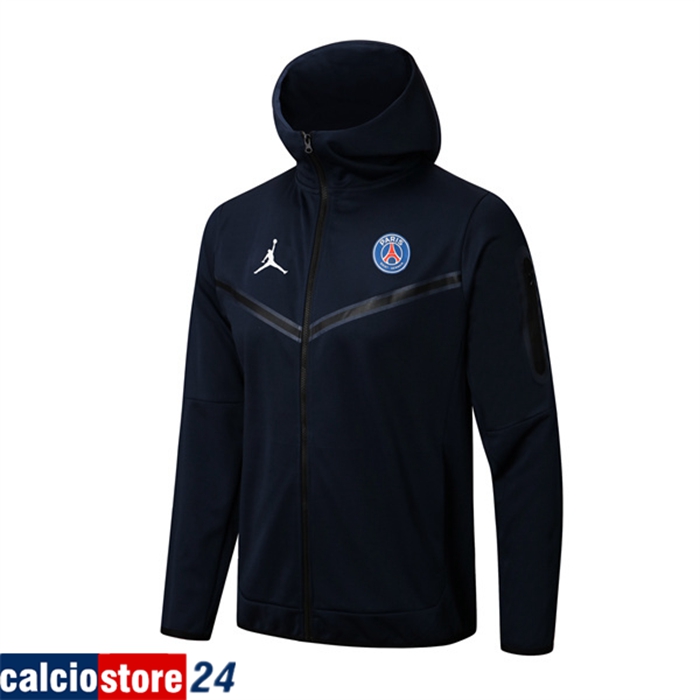 Giacca Con Cappuccio Jordan PSG blu navy 2022/2023