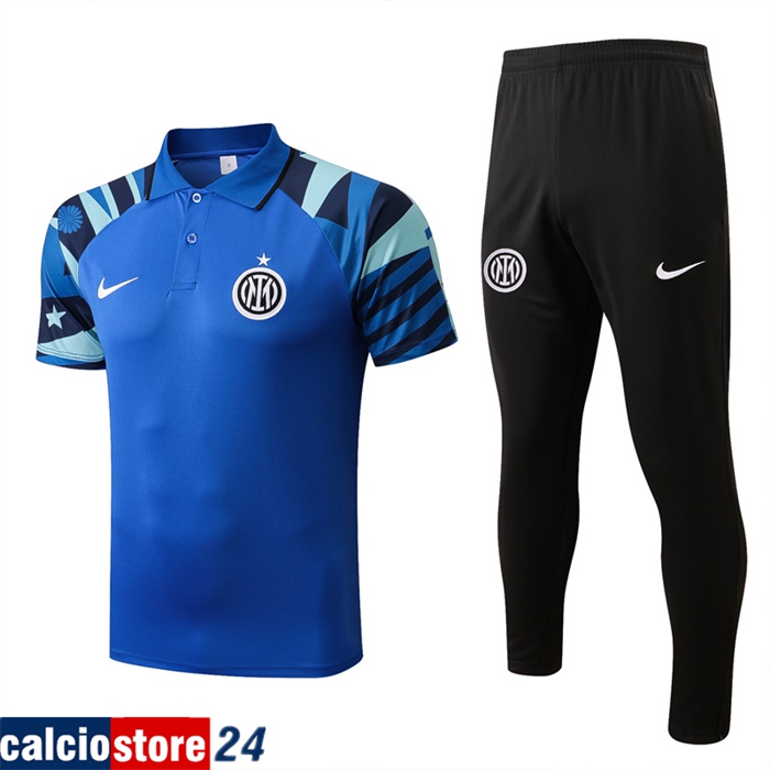 Kit Maglia Polo Inter Milan Blu 2022/2023