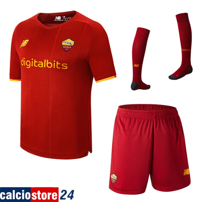 Kit Maglia AS Roma Prima (Pantaloncini + Calzini) 2022/2023