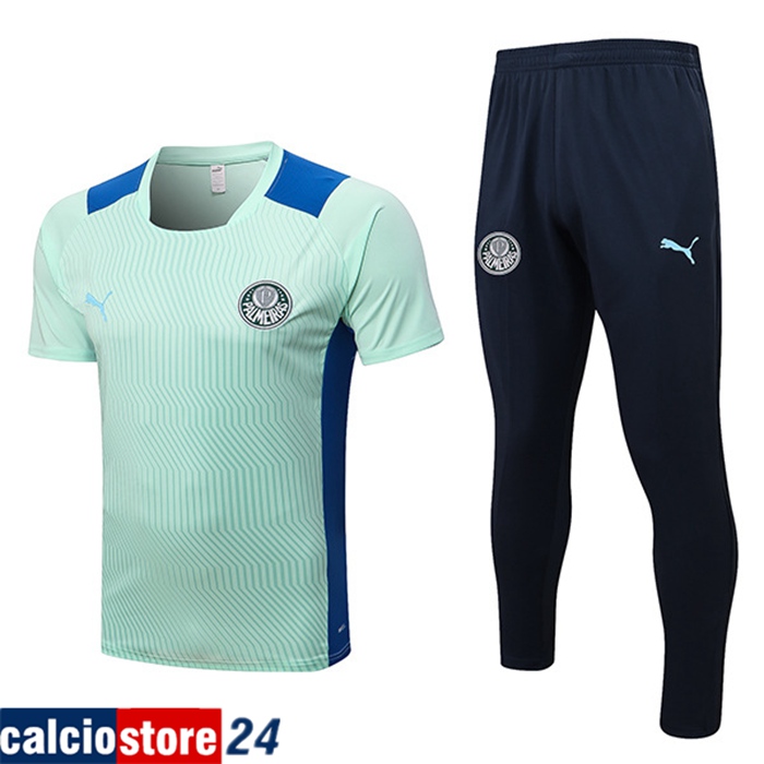 T Shirt Allenamento + Pantaloni Palmeiras Verde 2022/2023