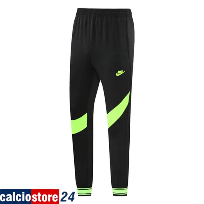 Pantaloni Da Allenamento Nike Nero/Verde 2022/2023