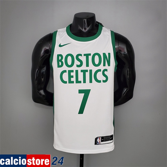 Maglia Boston Celtics (Brown #7) Bianco City Edition