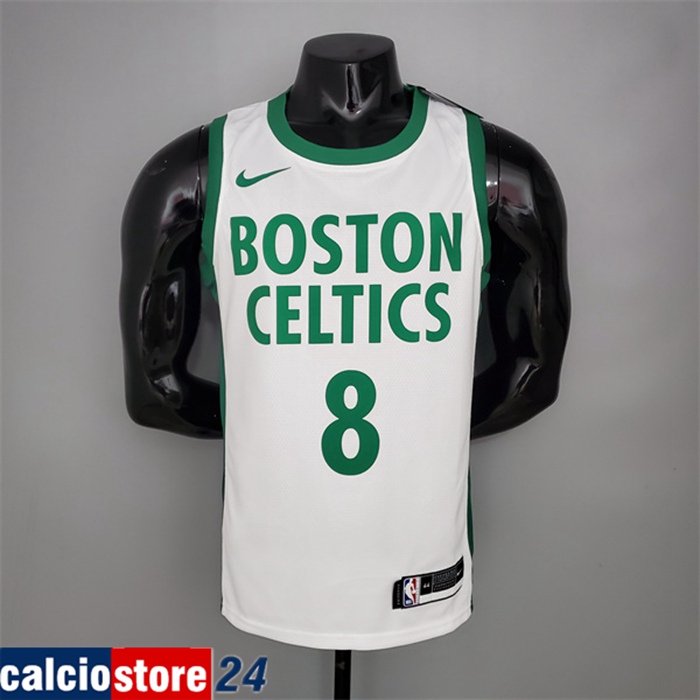 Maglia Boston Celtics (Walker #8) Bianco City Edition