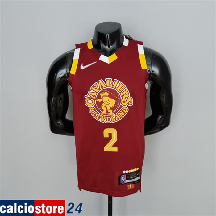 Maglia Cleveland Cavaliers (IrVing #2) 2022 Rosso Urban Edition