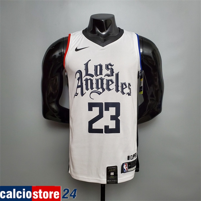 Maglia Los Angeles Clippers (Williams #23) Bianco