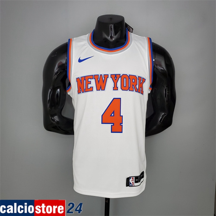 Maglia New York Knicks (Rosa #4) 2021 Bianco