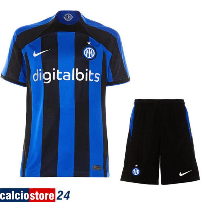 Kit Maglia Inter Milan Prima + Pantaloncini 2022/2023