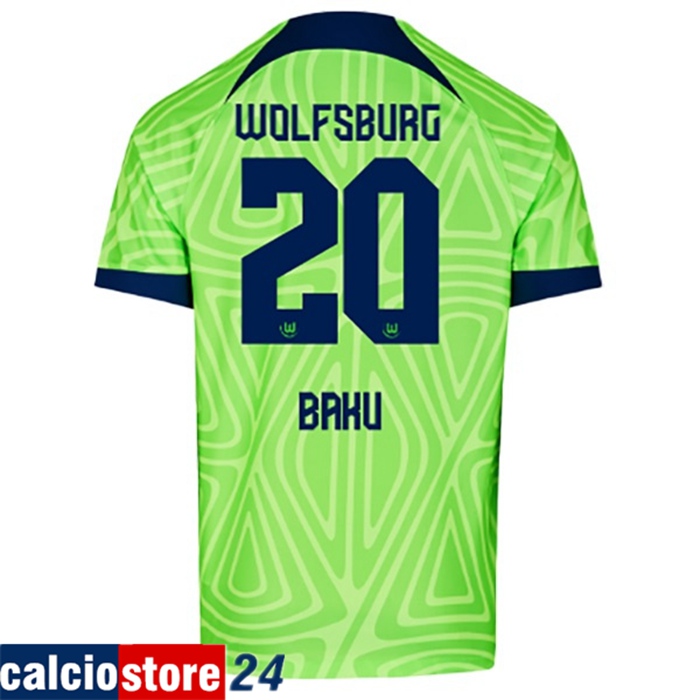 Maglie Calcio Vfl Wolfsburg (BRHU #20) 2022/23 Prima