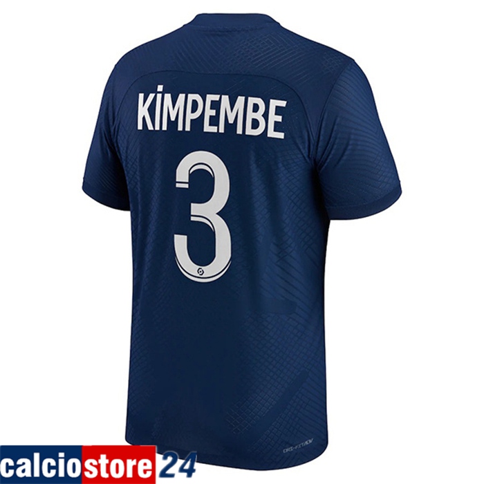 Maglie Calcio PSG (KIMPEMBE #3) 2022/23 Prima