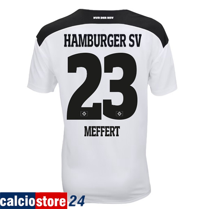 Maglie Calcio HSV Hamburg (MEFFERT #23) 2022/23 Prima