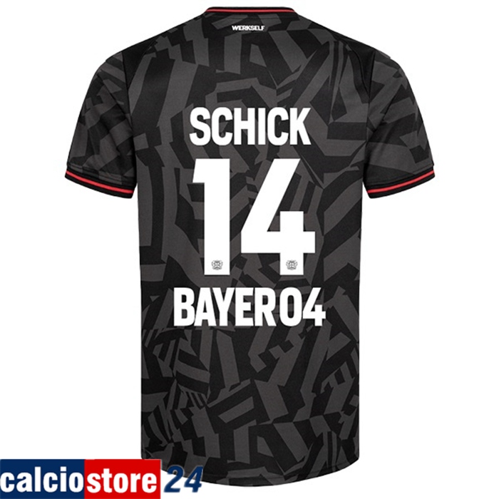 Maglie Calcio Leverkusen (SCHICK #14) 2022/23 Seconda