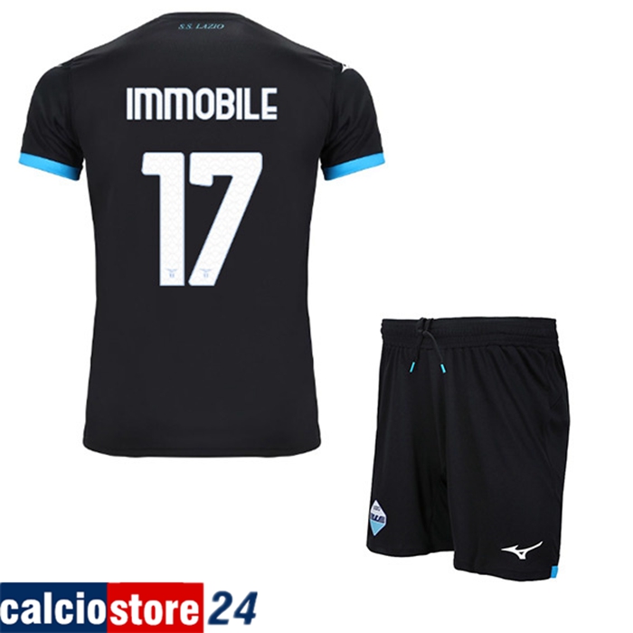 Maglie Calcio SS Lazio (IMMOBILE #17) Bambino Seconda 2022/23