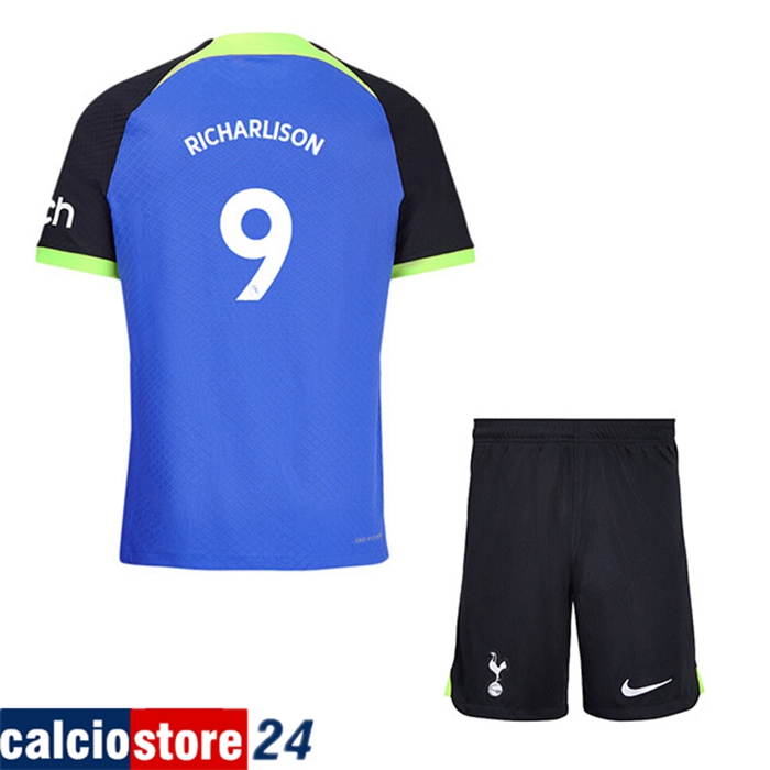 Maglie Calcio Tottenham Hotspur (RICHARLISON #9) Bambino Seconda 2022/23