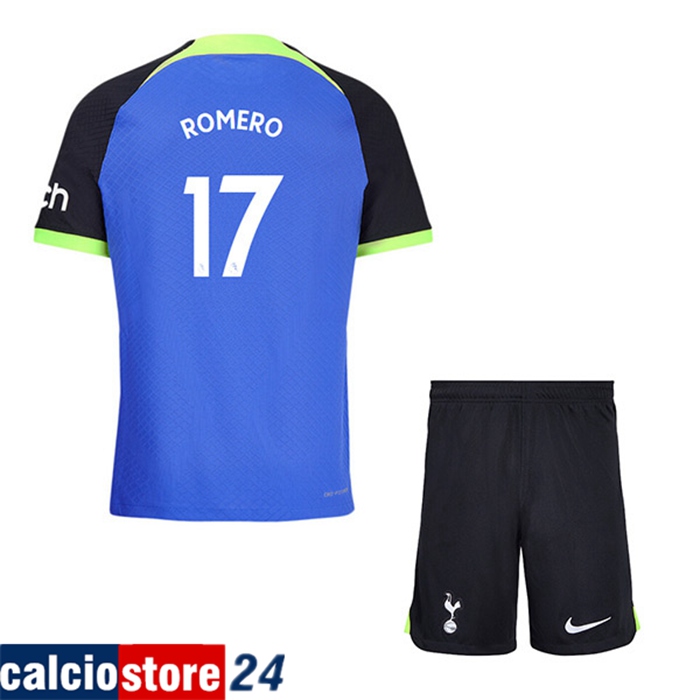 Maglie Calcio Tottenham Hotspur (ROMERO #17) Bambino Seconda 2022/23