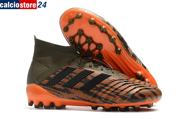 Adidas Scarpe Da Calcio Predator 18.1 AG Arancia/Marrone