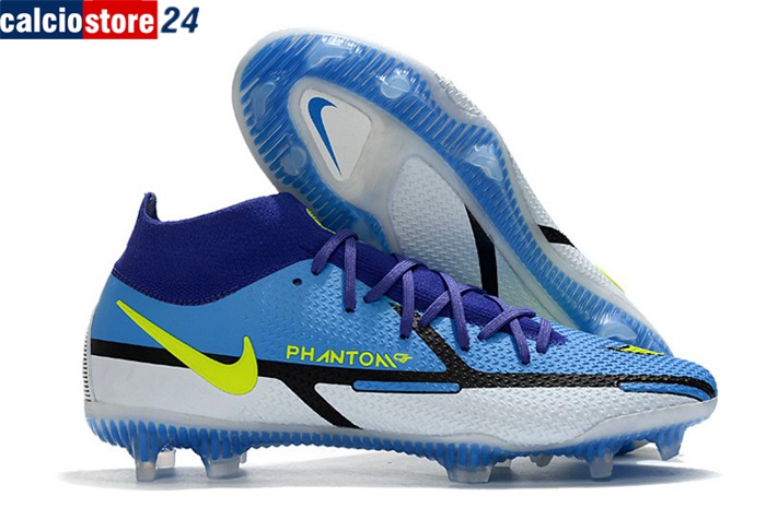 Nike Scarpe Da Calcio Phantom GT2 Dynamic Fit Elite FG Blu