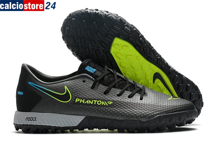 Nike Scarpe Da Calcio React Phantom GT Pro TF Nero