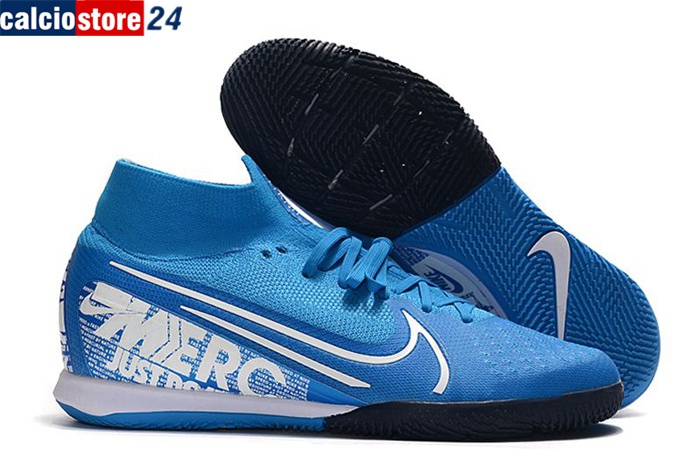 Nike Scarpe Da Calcio Mercurial Superfly 7 Elite MDS IC Blu
