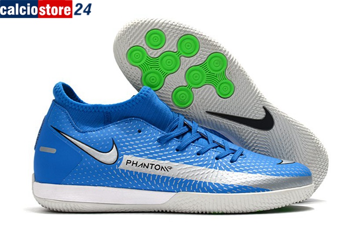 Nike Scarpe Da Calcio Phantom GT Academy Dynamic Fit IC Blu