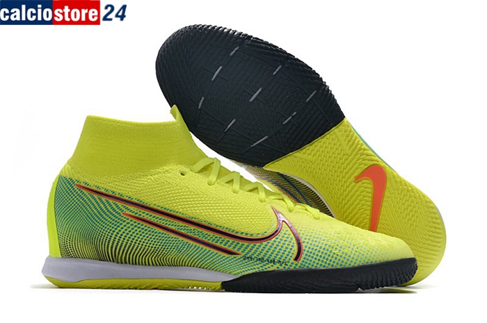 Nike Scarpe Da Calcio Mercurial Superfly 7 Elite MDS IC Giallo/Verde