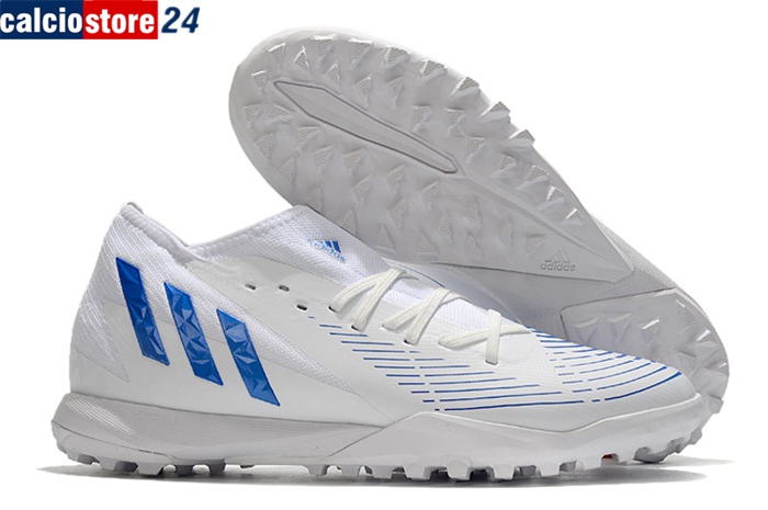Adidas Scarpe Da Calcio Predator Edge.3 TF Bianco