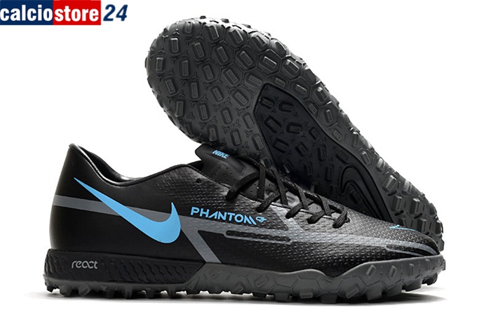 Nike Scarpe Da Calcio React Phantom GT2 Pro TF Nero