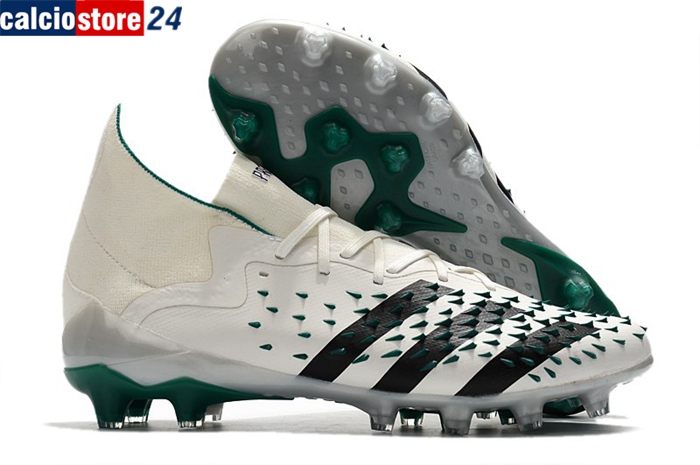 Adidas Scarpe Da Calcio Predator Freak.1 Ag Bianco