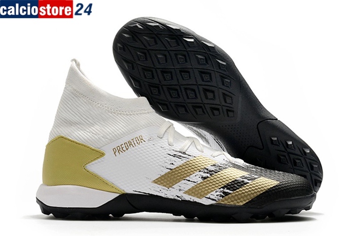 Adidas Scarpe Da Calcio PREDATOR 20.3 TF Bianco/Nero
