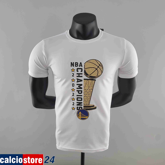 NBA Golden State Warriors T-Shirt Bianco #K000219
