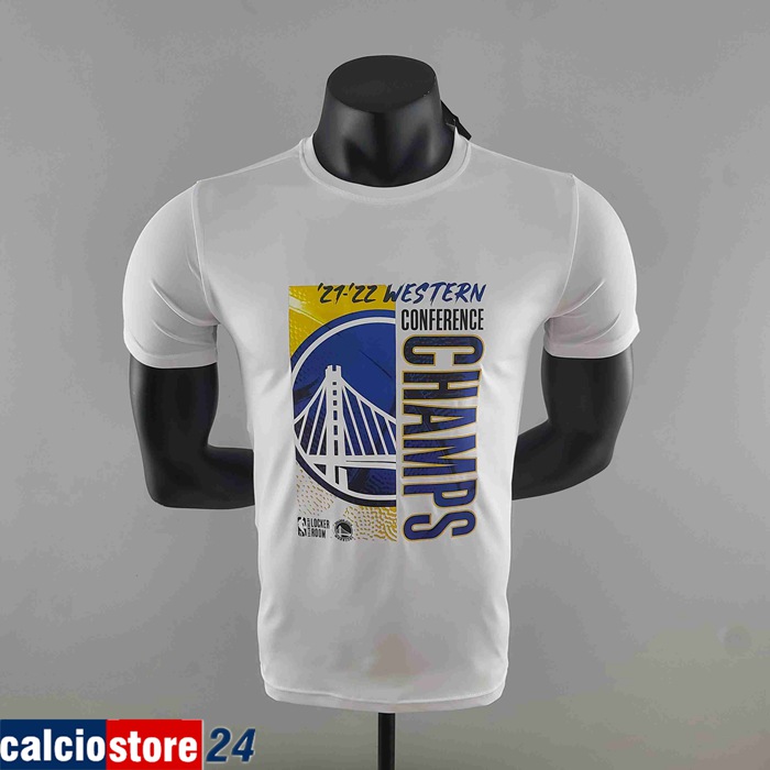 NBA Golden State Warriors T-Shirt Bianco #K000224