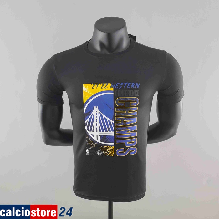 NBA Golden State Warriors T-Shirt Nero #K000223