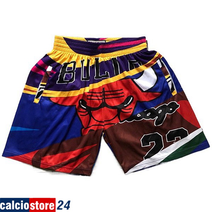Pantaloncini NBA Chicago Bulls Blu/viola