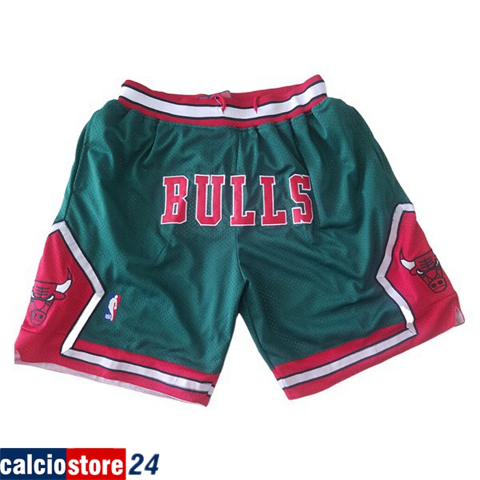 Pantaloncini NBA Chicago Bulls Verde