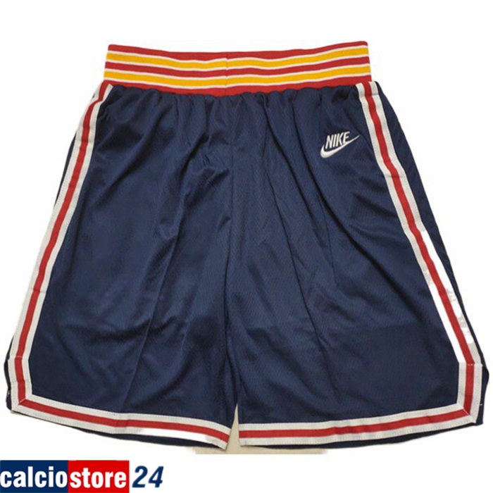 Pantaloncini NBA Golden State Warriors Blu Scuro