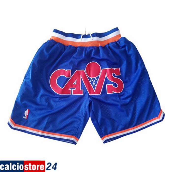 Pantaloncini NBA Cleveland Cavaliers Blu