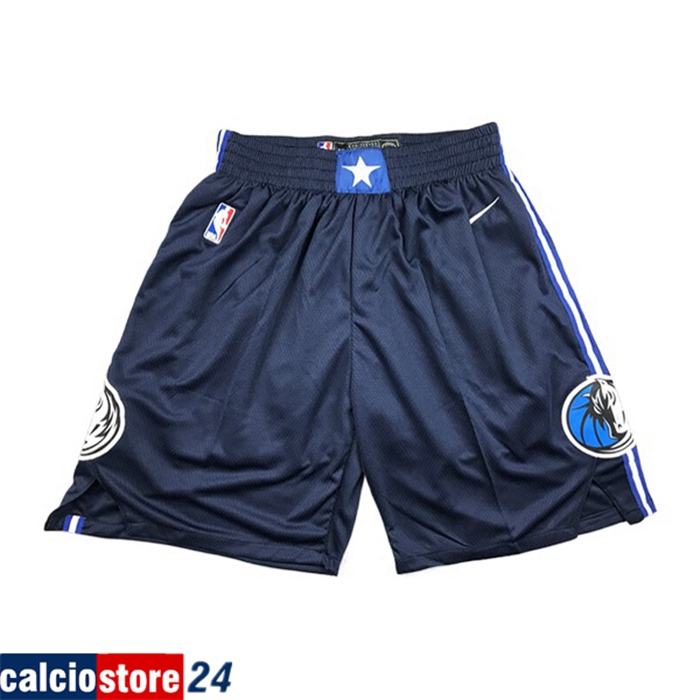 Pantaloncini NBA Dallas Mavericks Blu Scuro