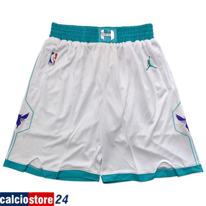 Pantaloncini NBA Charlotte Hornets Bianco