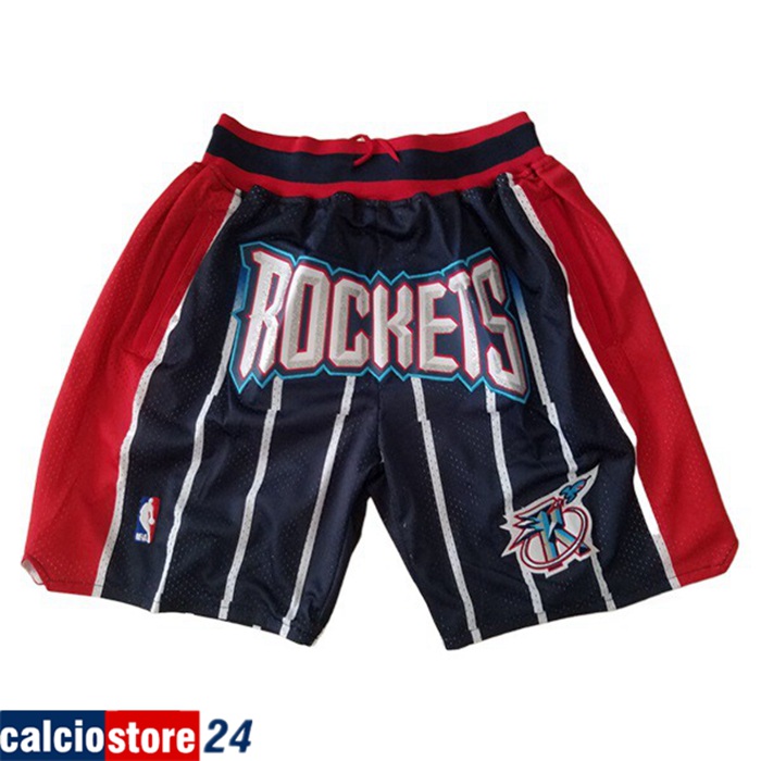 Pantaloncini NBA Houston Rockets Blu Scuro