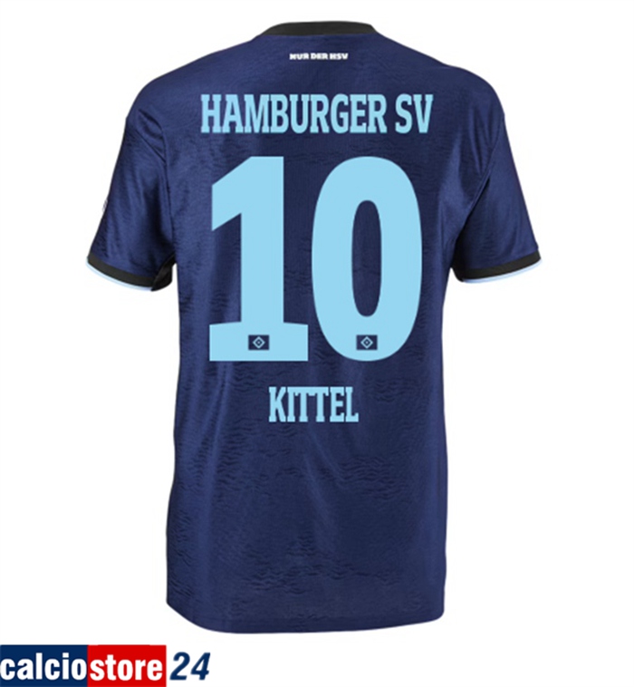 Maglie Calcio HSV Hamburg (KITTEL #10) 2022/2023 Seconda