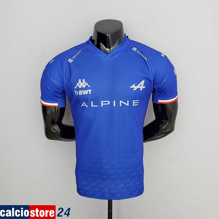 T-Shirt F1 Alpine Racing Team Blu 2022