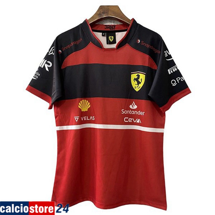 T-Shirt F1 Scuderia Ferrari Team Rosso 2022