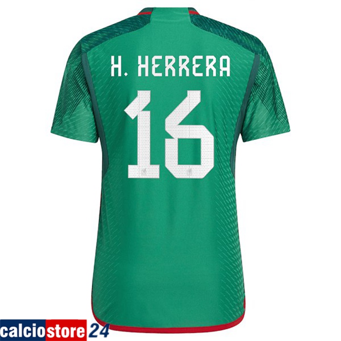 Maglia Nazionale Messico (H. HERRERA #16) 2022/2023 Prima