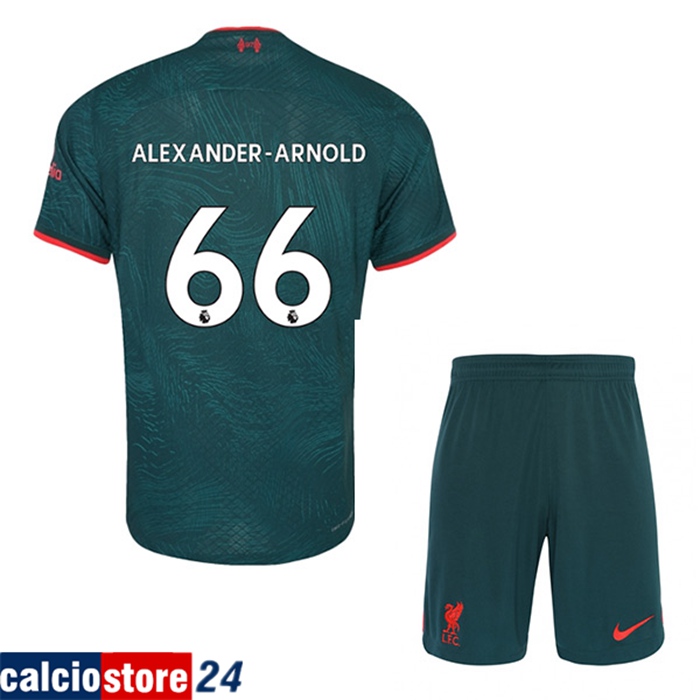 Maglie Calcio Liverpool (ALEXANDER-ARNOLD #66) Bambino Terza 2022/2023